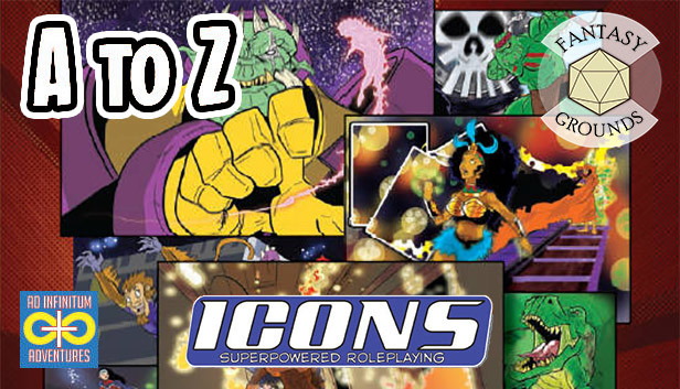Fantasy Grounds - ICONS: A to Z Steam capsule image