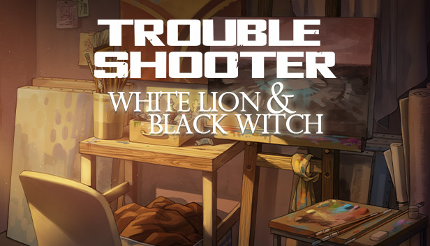 TROUBLESHOOTER: Abandoned Children - White Lion and Black Witch - Digital Art Book Steam capsule image