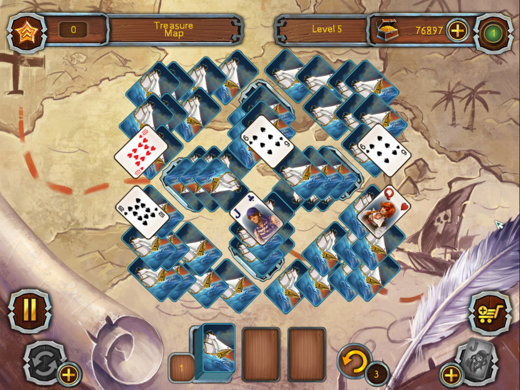 Pirate Solitaire - Play Online on