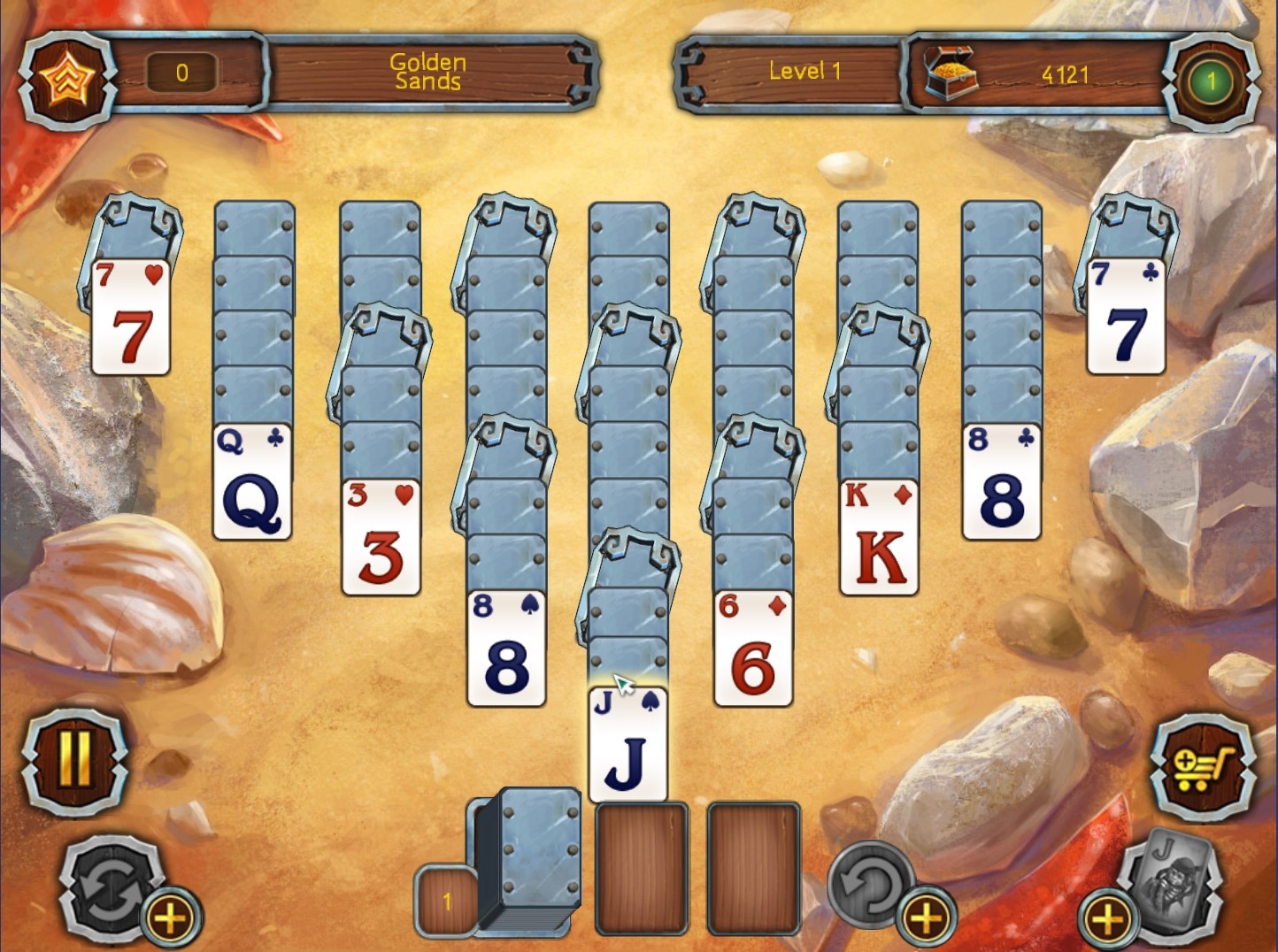 Pirate Solitaire - Play Online on