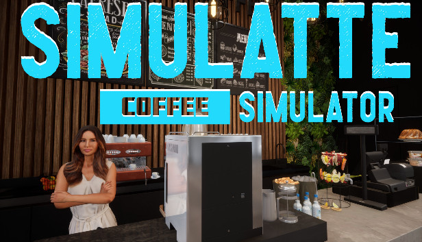 SIMULATTE - Coffee Shop Simulator Steam capsule image