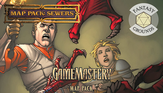 Fantasy Grounds - Pathfinder RPG - GameMastery Map Pack: Sewers Steam capsule image