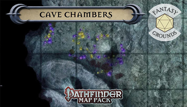 Fantasy Grounds - Pathfinder RPG - GameMastery Map Pack: Cave Chambers Steam capsule image