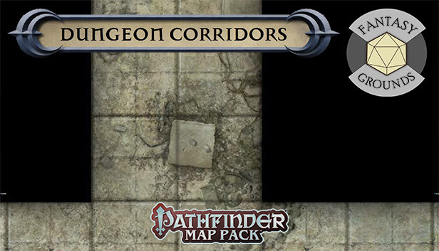 Fantasy Grounds - Pathfinder RPG - GameMastery Map Pack: Dungeon Corridors Steam capsule image