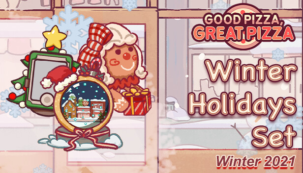 Good Pizza, Great Pizza - Winter Holidays Set - Winter 2021 Steam capsule image