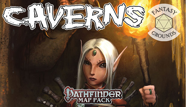 Fantasy Grounds - Pathfinder RPG - GameMastery Map Pack: Caverns Steam capsule image