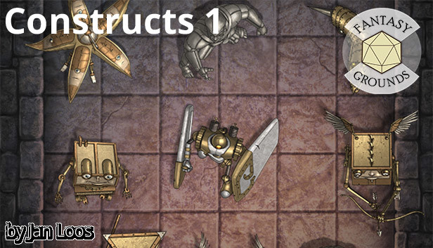 Fantasy Grounds - Jans Token Pack 30 - Constructs Steam capsule image