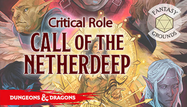 Fantasy Grounds - D&D Critical Role - Call of the Netherdeep Steam capsule image