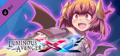 Gunvolt Chronicles: Luminous Avenger iX 2 - Special DLC boss "Kurona" from "Gal*Gun Double Peace" Steam header image