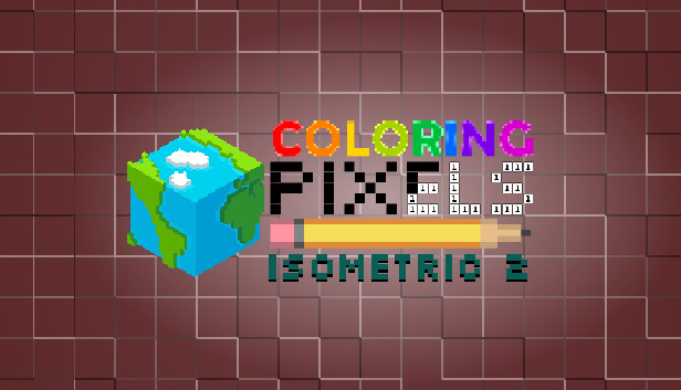 Coloring Pixels - Isometric 2 Steam capsule image