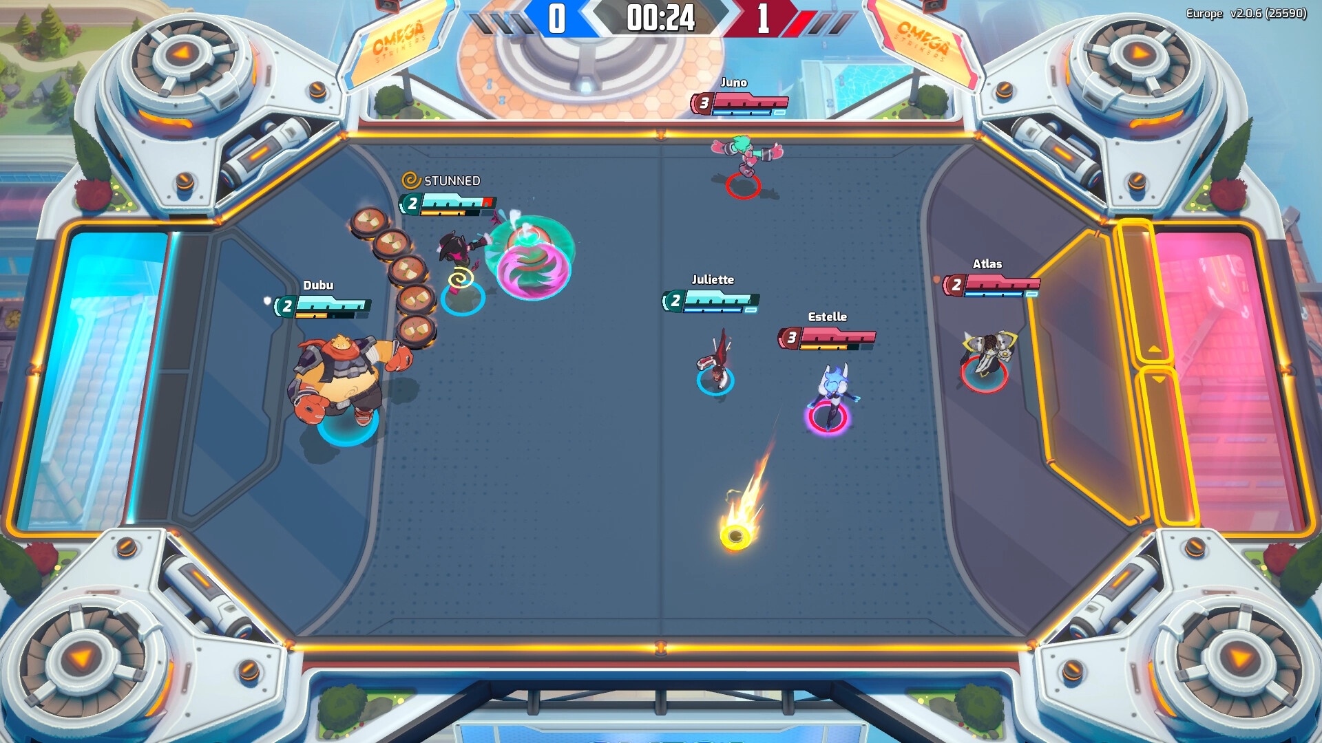 Omega Strikers - Former devs from Riot Games launch 3 vs 3 arena game on  Steam - MMO Culture