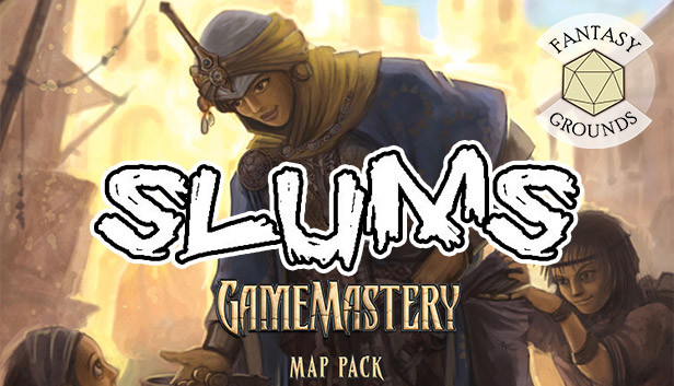 Fantasy Grounds - Pathfinder RPG - GameMastery Map Pack: Slums Steam capsule image