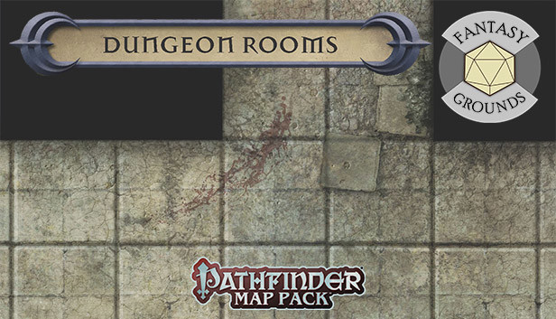 Fantasy Grounds - Pathfinder RPG - GameMastery Map Pack: Dungeon Rooms Steam capsule image