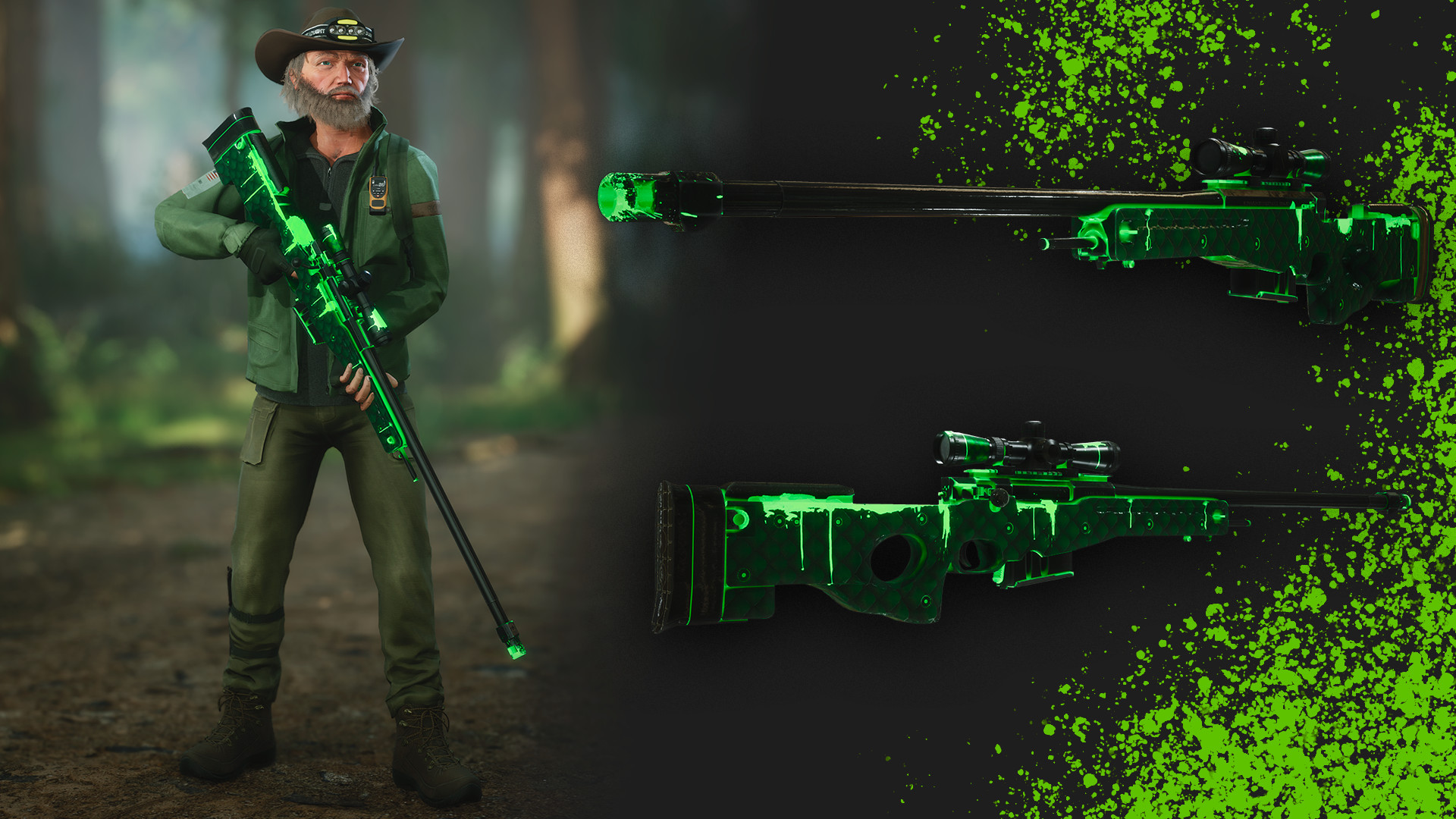 BIGFOOT - WEAPON SKINS TOXIC LIZARD no Steam