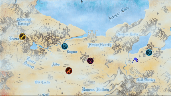 PRESENTATION - MoonFire : A Seeker's Saga 3 map steam gif orig | RPG Jeuxvidéo
