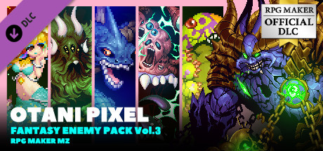 RPG Maker MZ - Otani Pixel Fantasy Enemy Pack Vol.3 header image