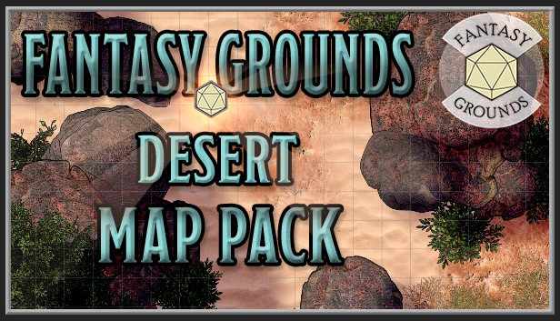 Fantasy Grounds - FG Desert Map Pack Steam capsule image