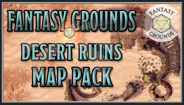 Fantasy Grounds - FG Desert Ruins Map Pack Steam capsule image