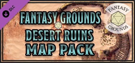 Fantasy Grounds - FG Desert Ruins Map Pack header image