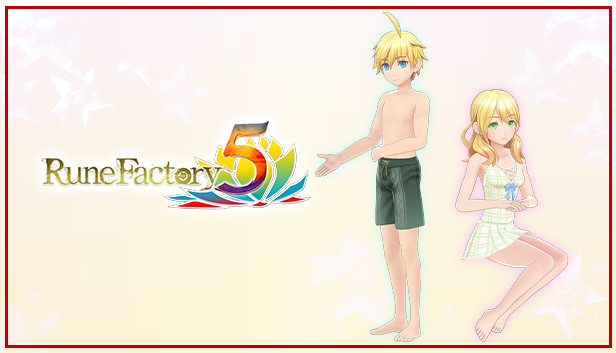 Rune Factory 5 - Famous Butlers Swimsuit Set + New Ranger Care Package Item Pack Steam capsule image