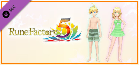 Rune Factory 5 - The Holy Knight and the Bibliophile Swimsuit Set + New Ranger Care Package Item Pack Steam header image