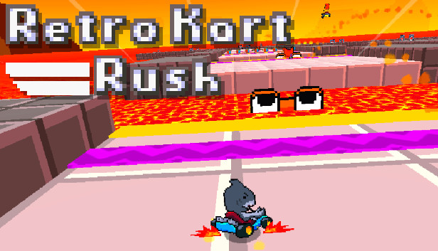 Retro Kart Rush Steam capsule image