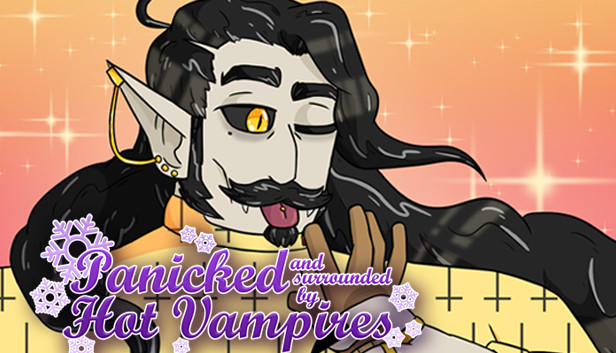 Panicked and Surrounded by Hot Vampires Steam capsule image