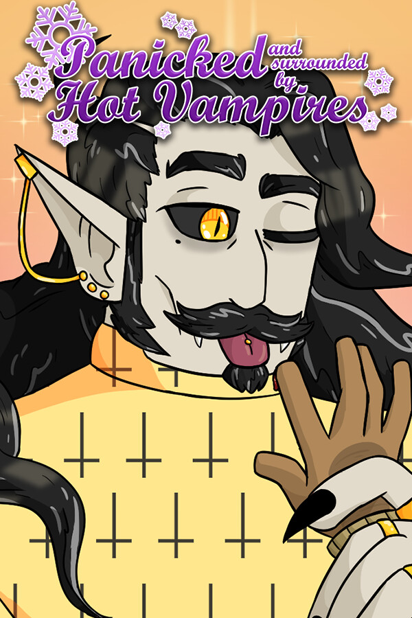 Panicked and Surrounded by Hot Vampires