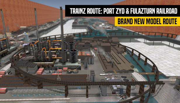 Trainz 2022 DLC - Port Zyd & Fulazturn Railroad Steam capsule image