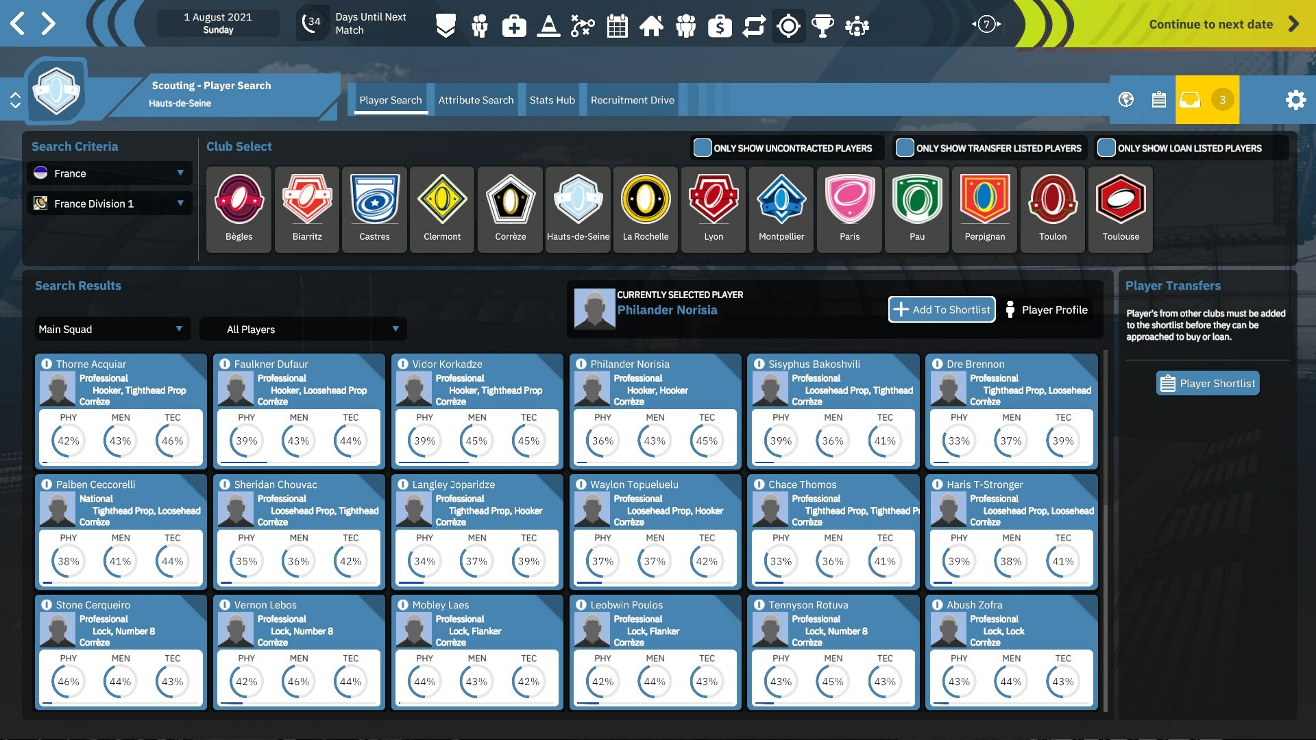 Rugby Union Team Manager 4 Screenshots · SteamDB