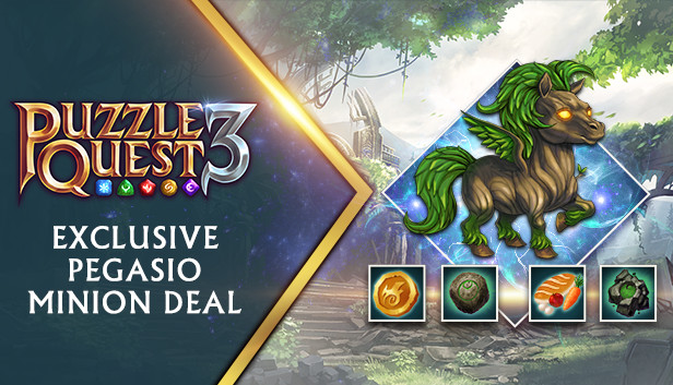 Puzzle Quest 3 - Exclusive Pegasio Minion Deal Steam capsule image