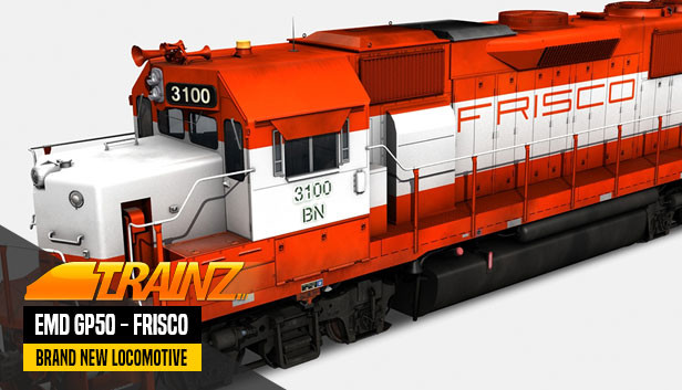 Trainz 2022 DLC - EMD GP50 - FRISCO Steam capsule image