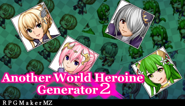 RPG Maker MZ - Another World Heroine Generator 2 for MZ Steam capsule image