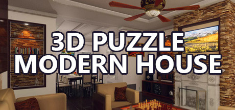 3D PUZZLE - Modern House