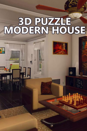 3D PUZZLE – Modern House