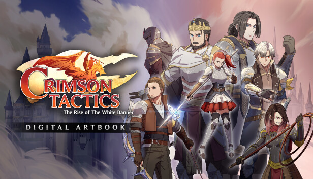 Crimson Tactics: The Rise of The White Banner Artbook Steam capsule image