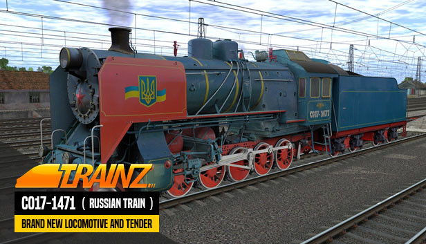 Trainz 2022 DLC - CO17-1471 ( Russian Loco and Tender ) Steam capsule image