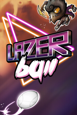 Lazerball full game logo