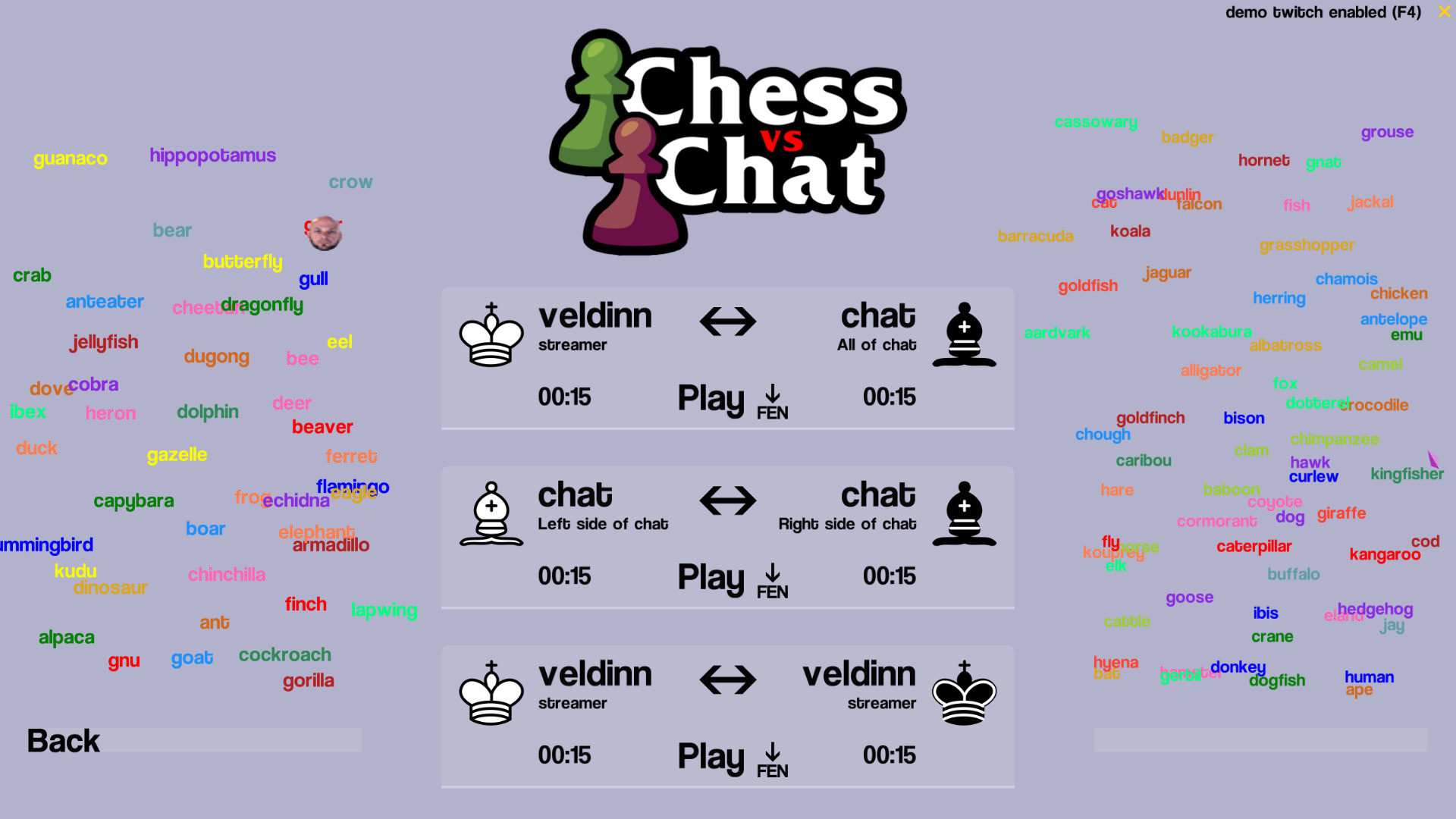 Chess vs Chat on Steam