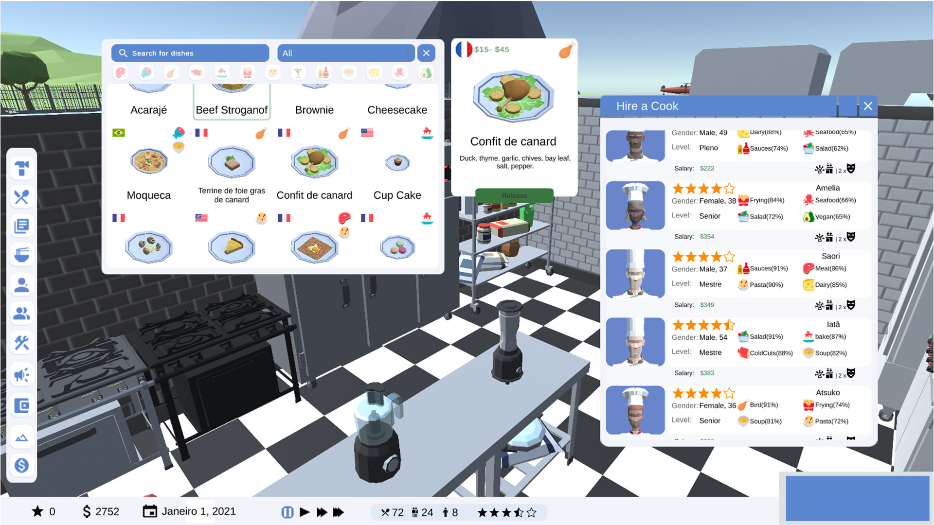 Comunidade Steam :: SIM Chef: Restaurant management