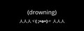 drowning