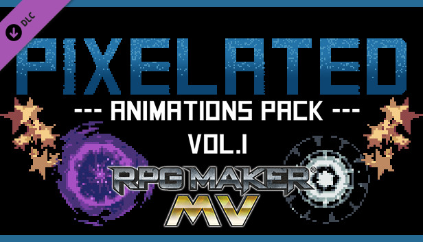 RPG Maker MV - Pixelated Animations Pack Vol.1 Steam capsule image
