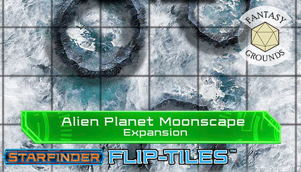Fantasy Grounds - Starfinder Flip-Tiles - Alien Planet Moonscape Expansion Steam capsule image