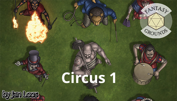 Fantasy Grounds - Jans Token Pack 34 - Circus Steam capsule image
