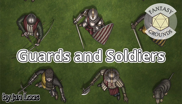 Fantasy Grounds - Jans Token Pack 37 - Guards and Soldiers Steam capsule image