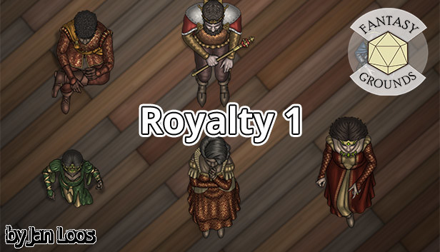 Fantasy Grounds - Jans Token Pack 36 - The Royal Court Steam capsule image