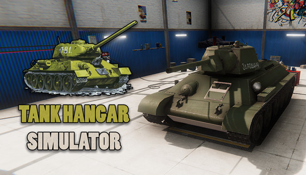Tank Hangar Simulator Steam capsule image