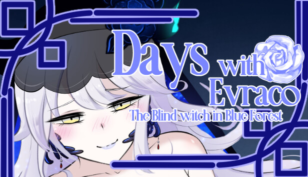 Days with Evraco: The Blind witch in Blue Forest Steam capsule image