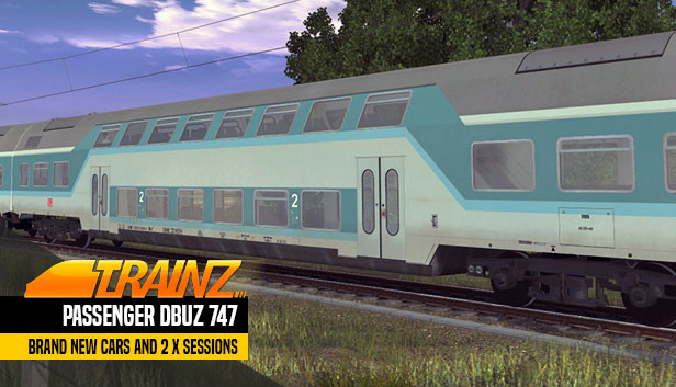 Trainz 2022 DLC - DBuz 747 Passenger Cars Steam capsule image