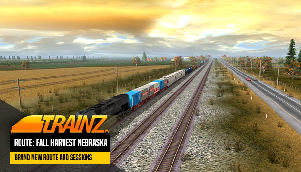 Trainz 2022 DLC - Fall Harvest Nebraska Steam capsule image